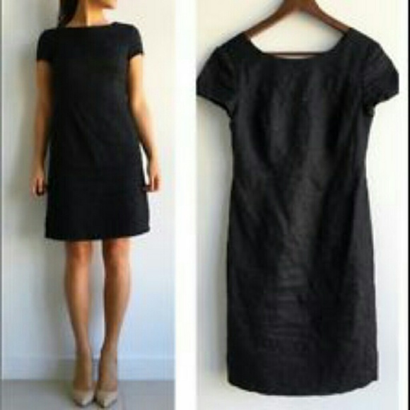 Talbots Dresses & Skirts - Black Dress, Embroidered, Talbots, Size 6